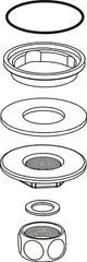 IS-Connector-Set-fuer-Selbstschluss-Ventil-B960334NU gallery number 1